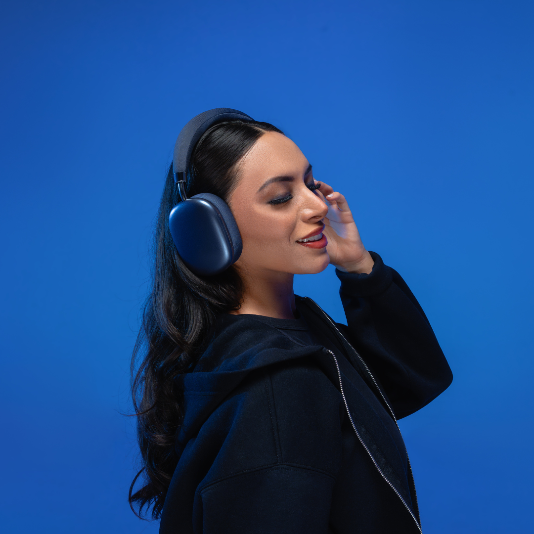 Audifonos Inalambricos On Ear STF Cherry 20 Hrs Azul
