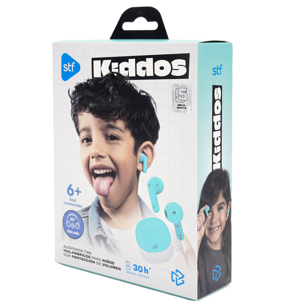 Audifonos Inalambricos Tws Kiddos Infantil STF 36hrs Uso