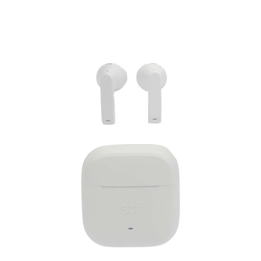 Audifonos Inalambricos Tws HYRO STF 36hrs Uso ENC Blanco