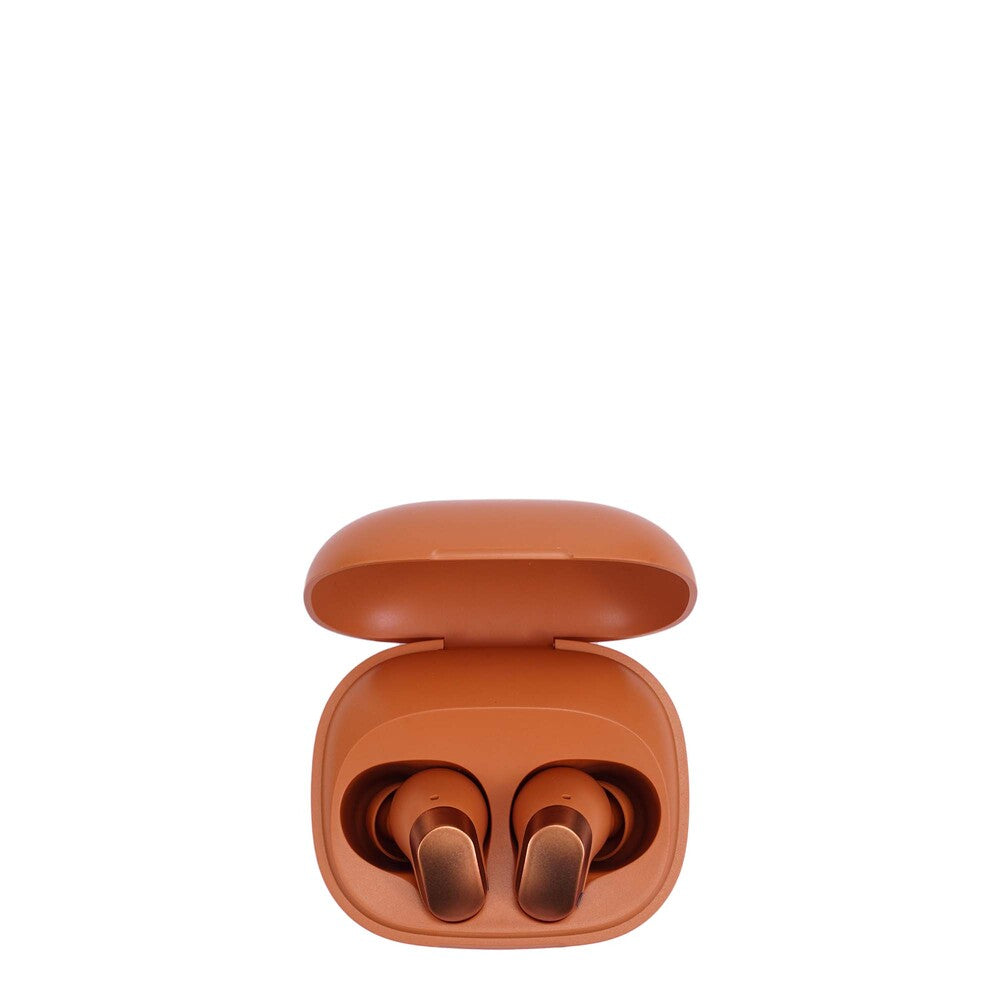 Audifonos Inalambricos Tws Cherry STF 36hrs Uso ENC Protección IPX4 Naranja