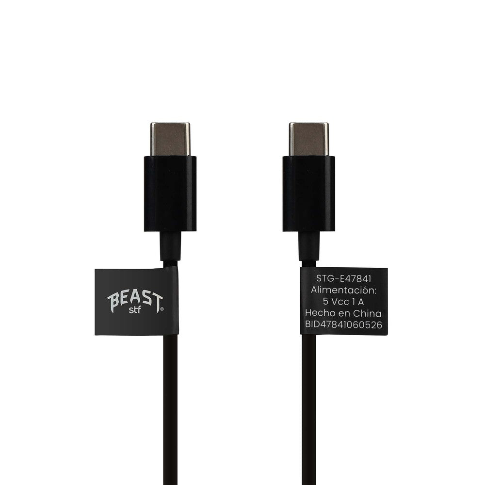 Audifonos Alambricos In Ear MSA-020 Gaming Beast STF USB-C Microfono Cable 120cm Luz Led