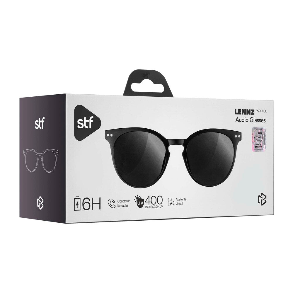 Lentes de Sol Lennz Essense STF con Audio Direccionado 6 Hrs Uso IPX4 Polarizados UV400