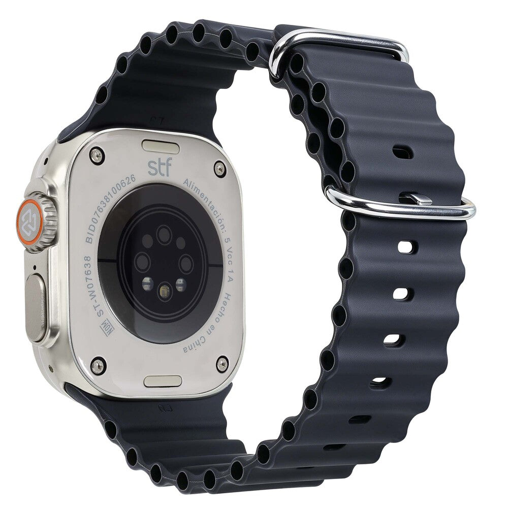 Smartwatch Reloj Kronos Grand STF Pantalla IPS 49 mm Carga Inalámbrica Llamadas IP67