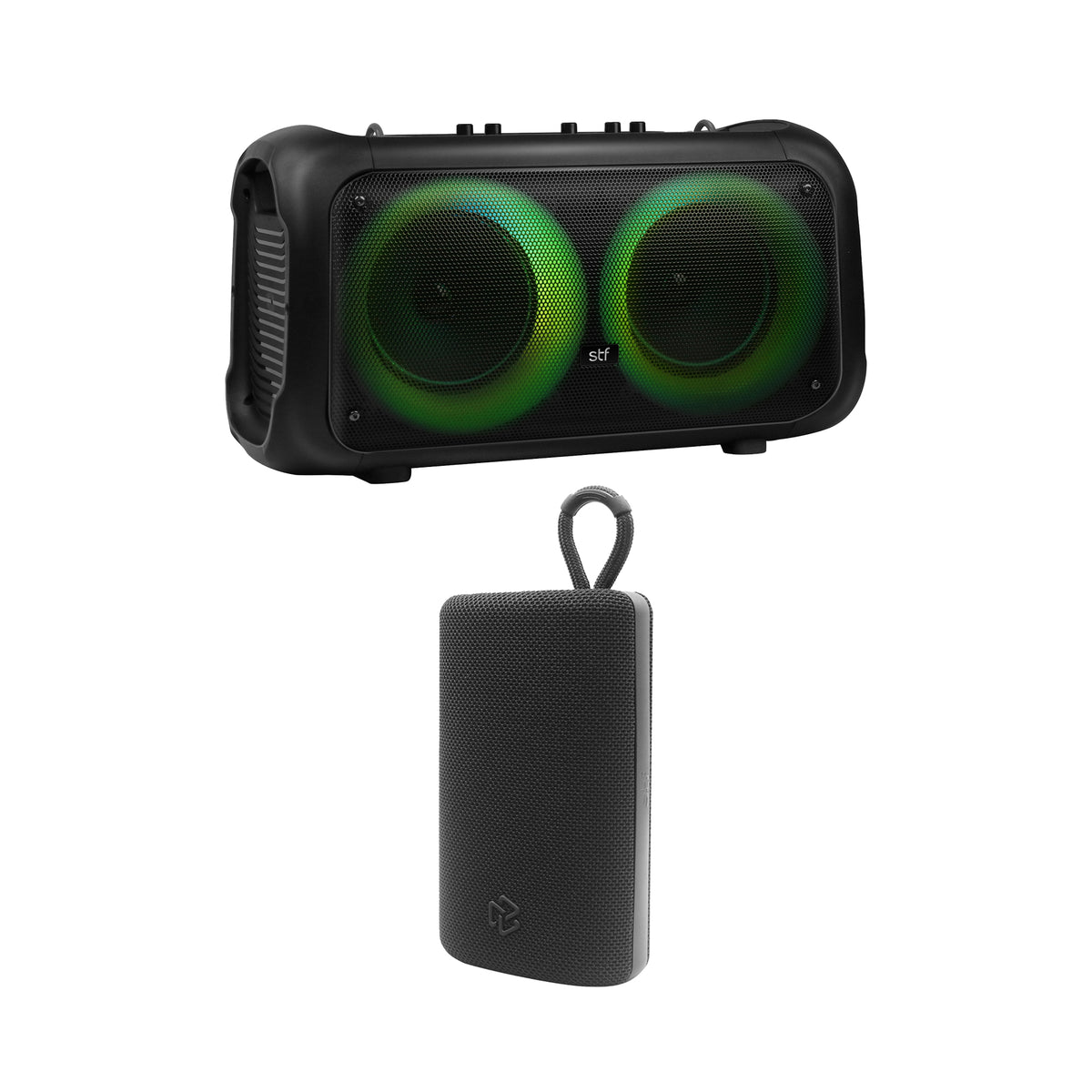 kit Duo Pack Bocinas STF Power Block 6.5"x2 + Rogue, TWS