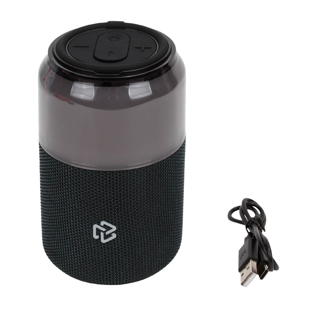 Bocina Portátil Bolt STF 5W 10hrs Uso Función Tws Protección IPX3 Negro