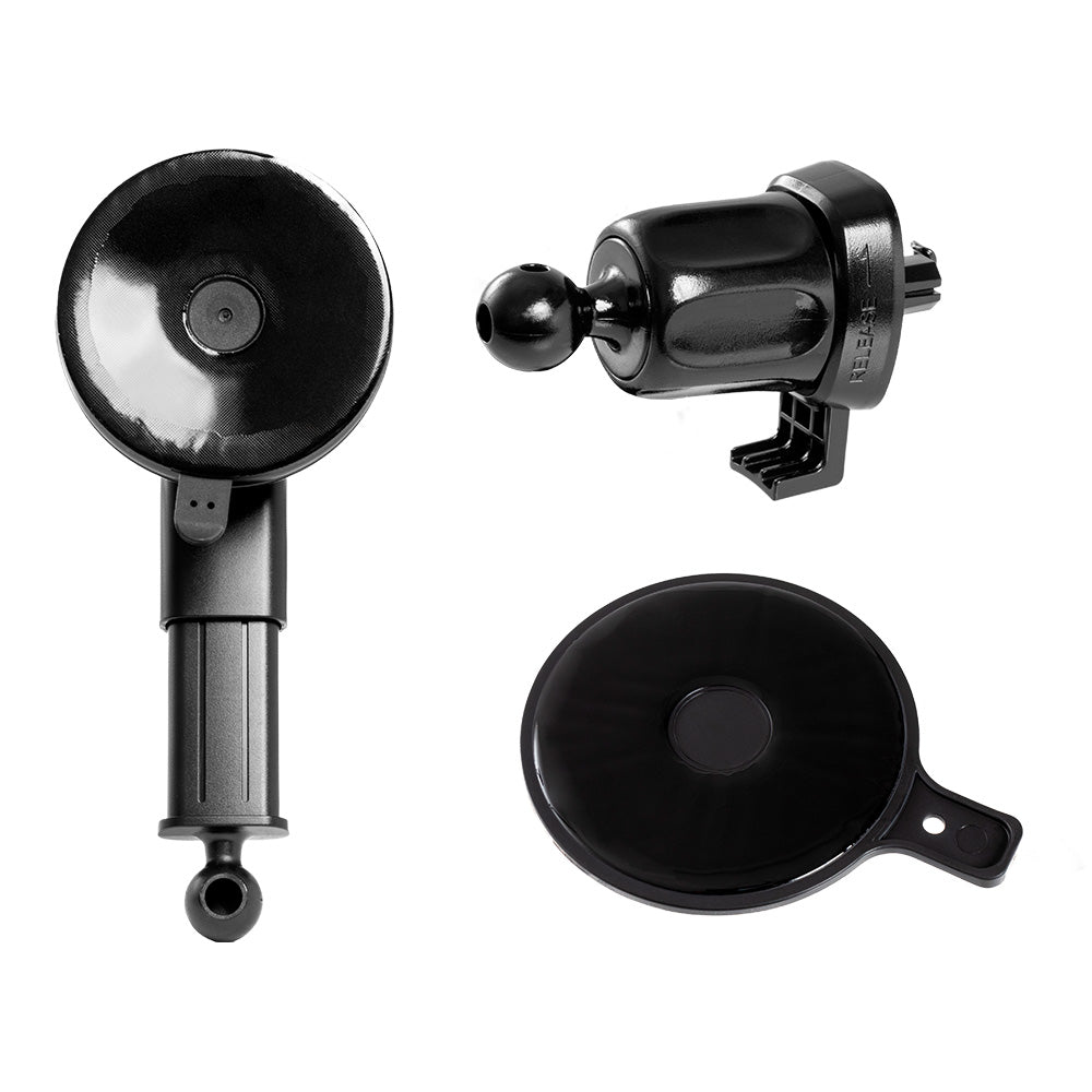 Soporte Celular Auto STF 3 en 1 Tablero, Parabrisas, Ventilación 360° Automático