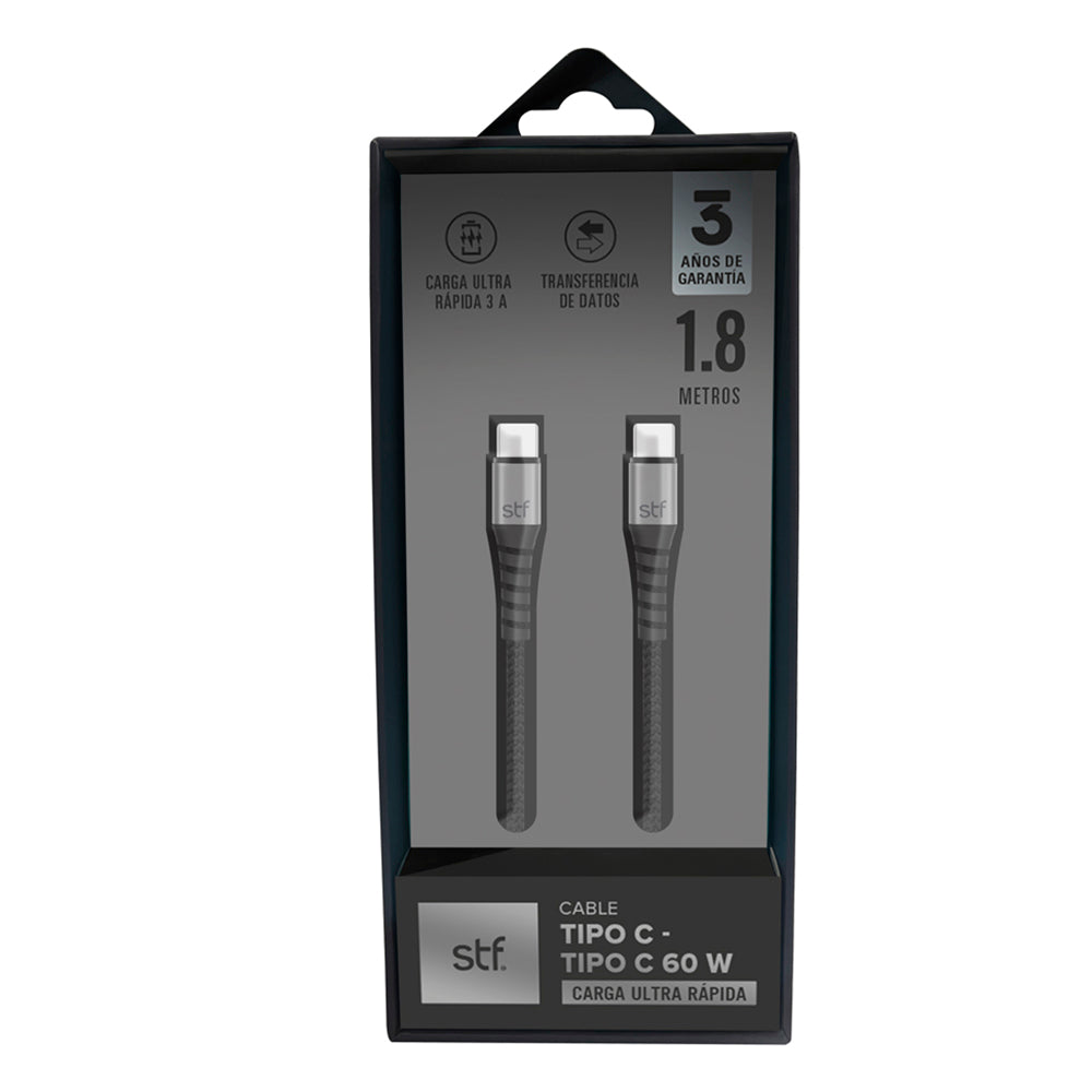 Kit STF Batería Portátil 10 000 mAh + Cable 65W de 1.8 M