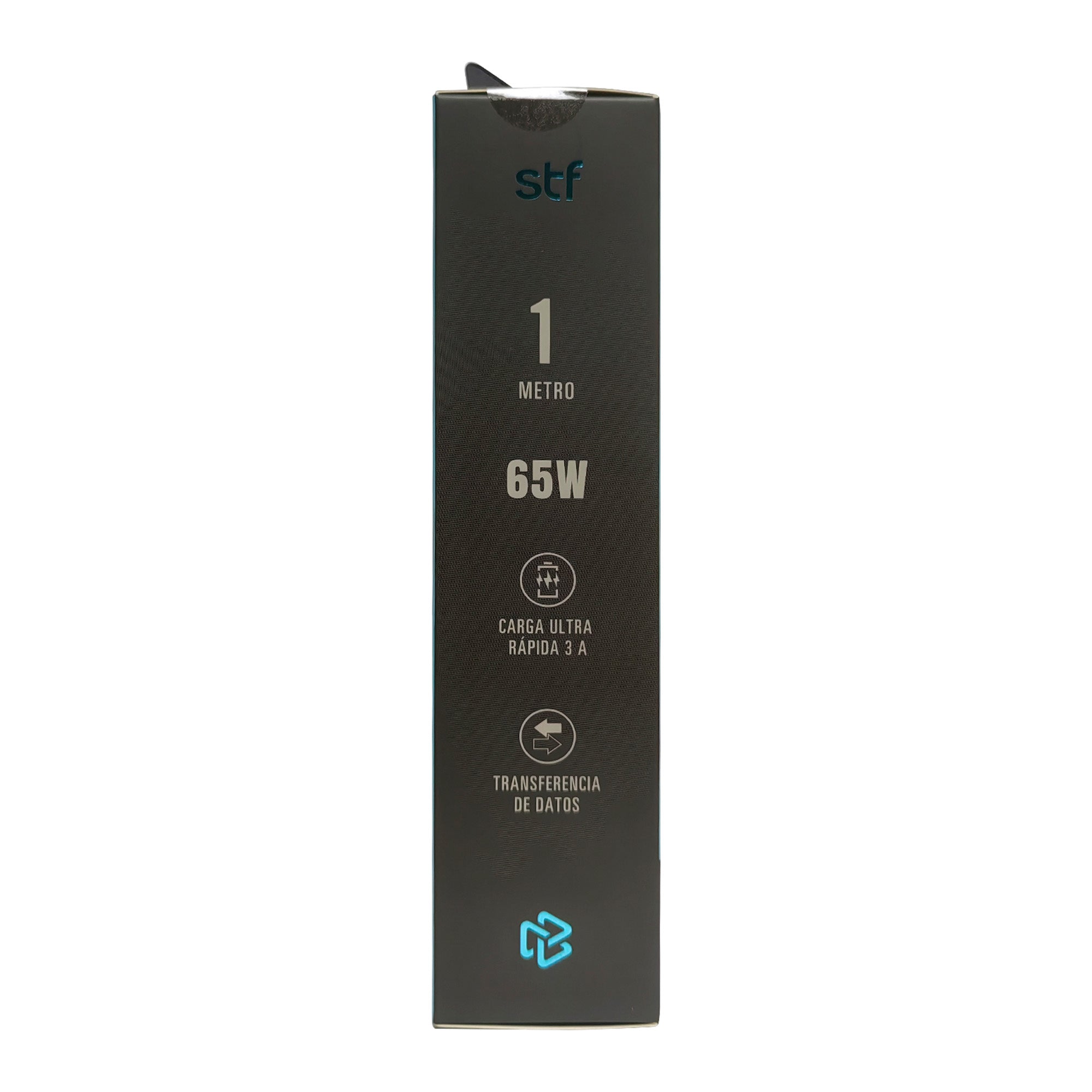 Cable Magnético Tipo C a Tipo C STF Carga Rápida, 65W, Transferencia de datos, Azul