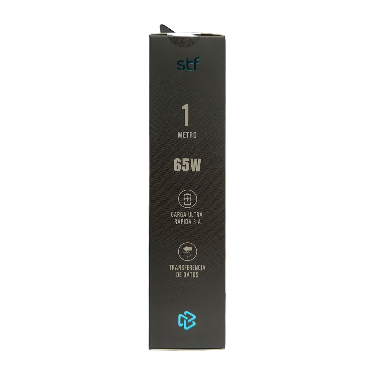 Cable Magnético Tipo C a Tipo C STF Carga Rápida, 65W, Transferencia de datos, Negro