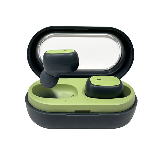 Audífonos TWS VIVA: Sonido Premium, Batería 12H, Micrófono, Verde