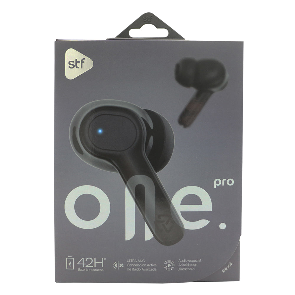 Audifonos Inalambricos Tws One Pro STF 42hrs Uso Ultra ANC 6 Micrófonos Protección IPX4