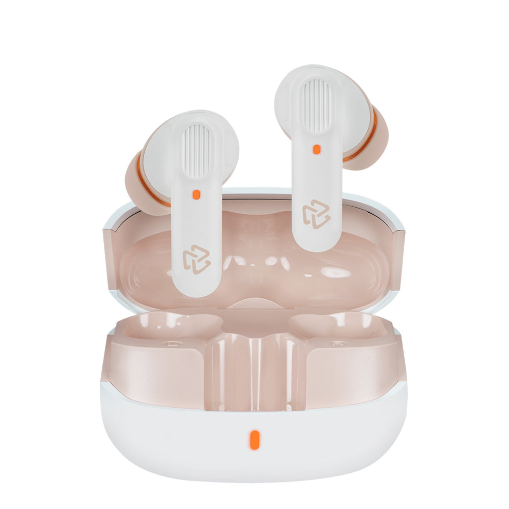 Audifonos Inalambricos Tws Pure STF 12hrs Uso Proteccion IPX4 Blanco