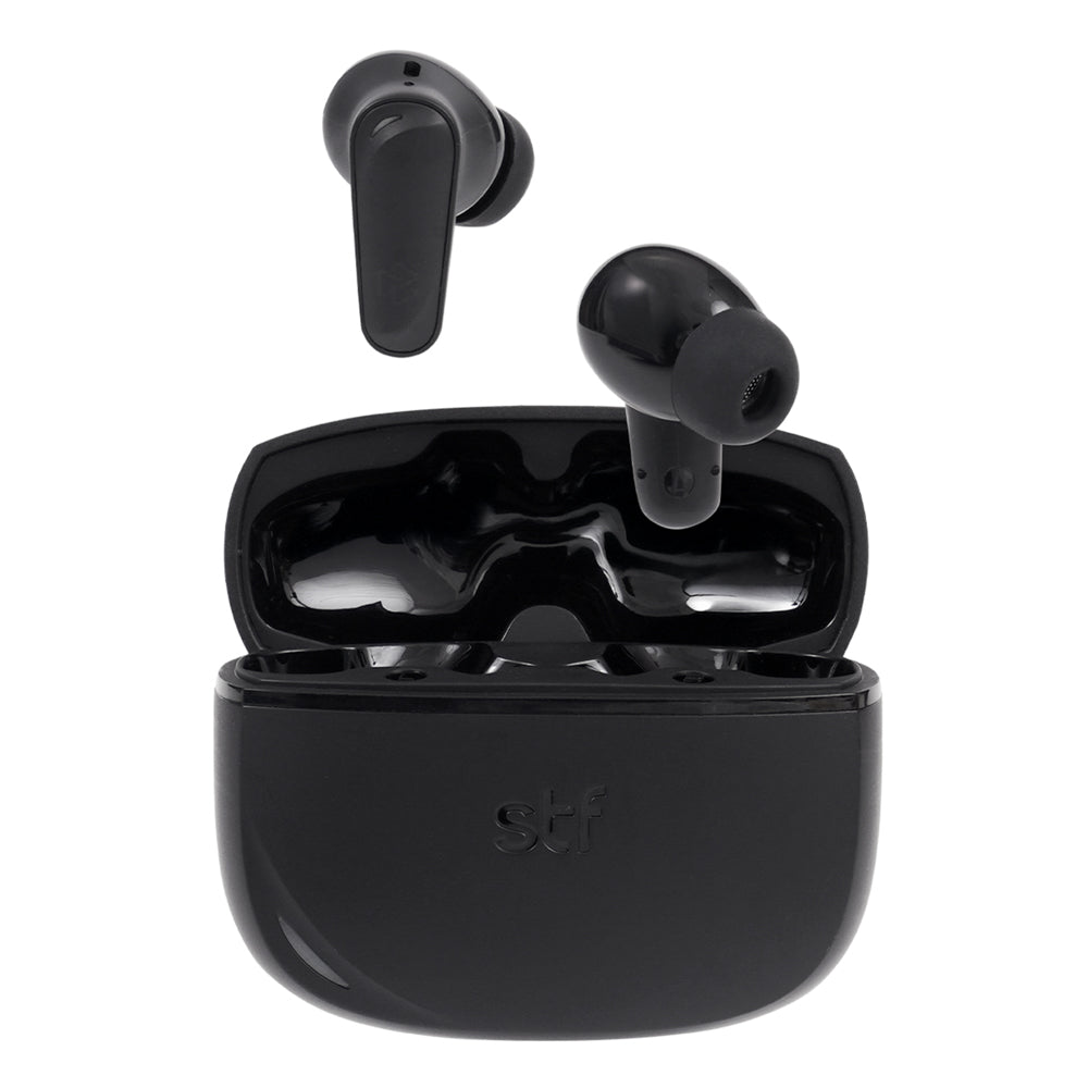 Audifonos Inalambricos Tws One STF 42hrs Uso ENC 4 Micrófonos Protección IPX4 Negro