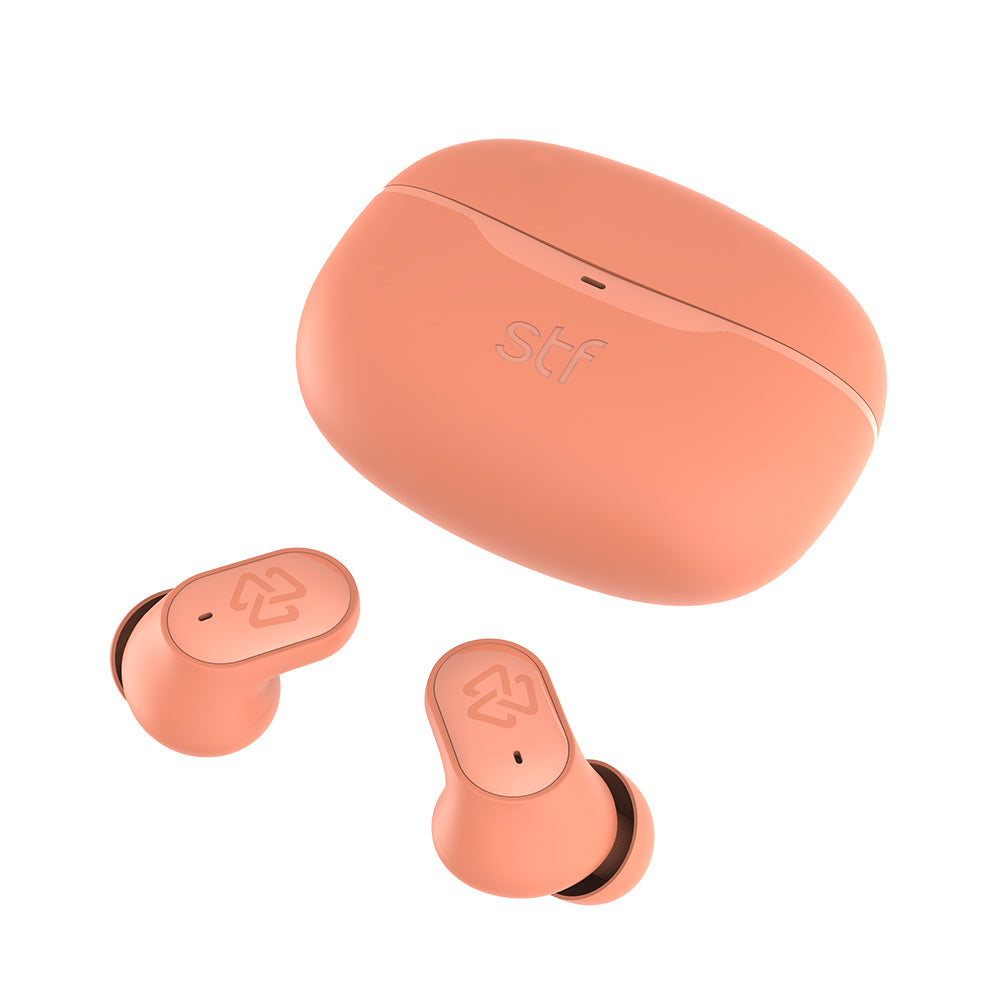 Audifonos Inalambricos Tws Dune STF 42hrs Uso Protección IPX4 Naranja