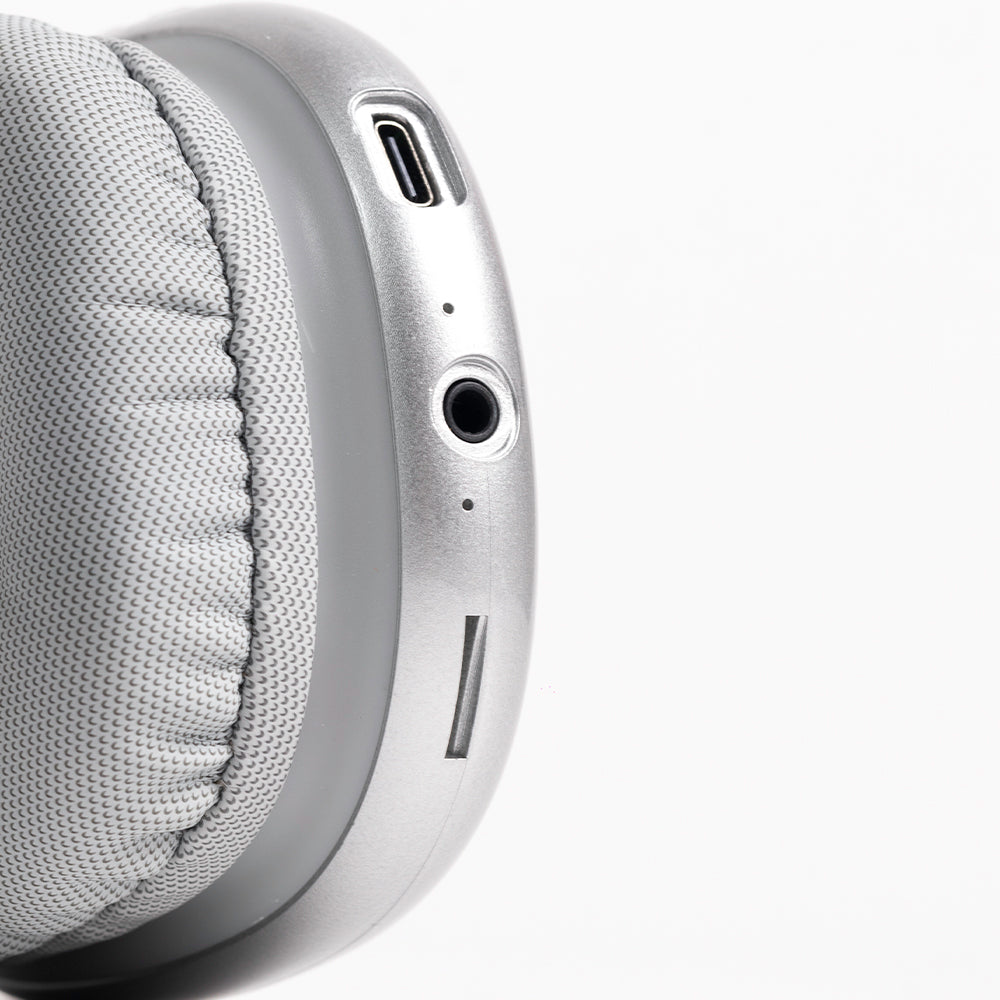 Audifonos Inalambricos On Ear Aurum STF 10hrs Uso Gris