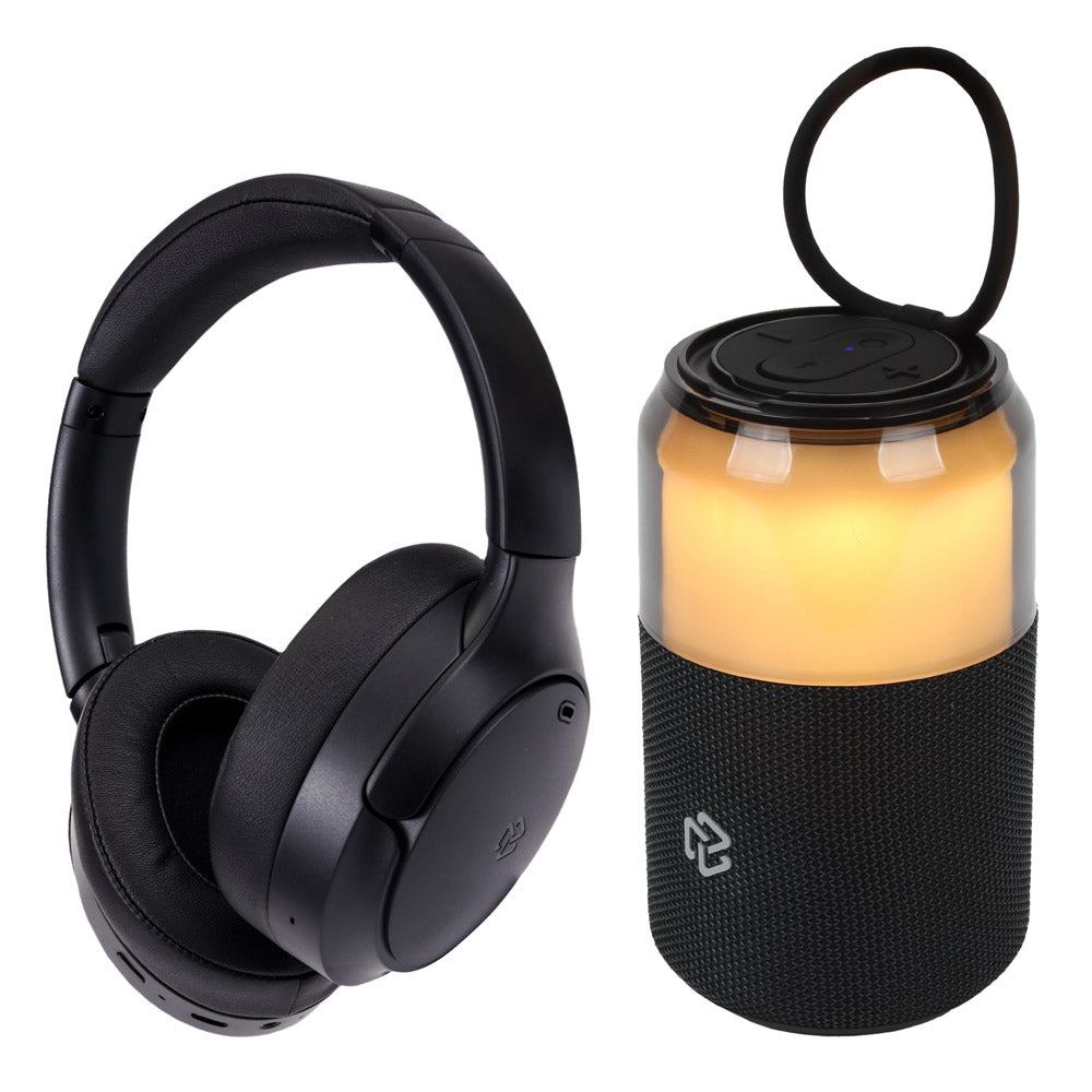 Kit STF Audífonos One Plus OE ANC + Bocina inalámbrica BOLT color negro