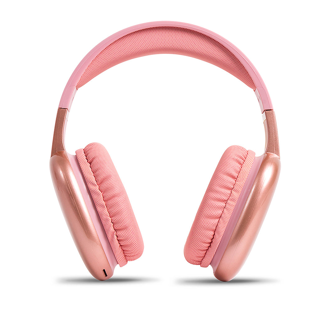 Audifonos Inalambricos On Ear Aurum STF ANC 8hrs Uso Rosa