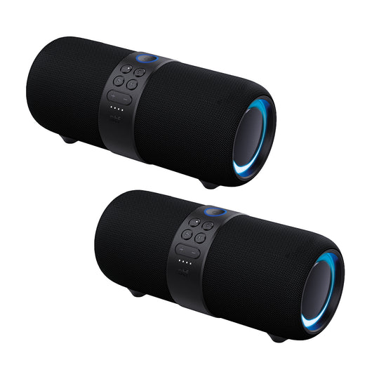 Two Pack Lumo Roam STF: Bocina inalámbrica 3" TWS, IPX6 40W