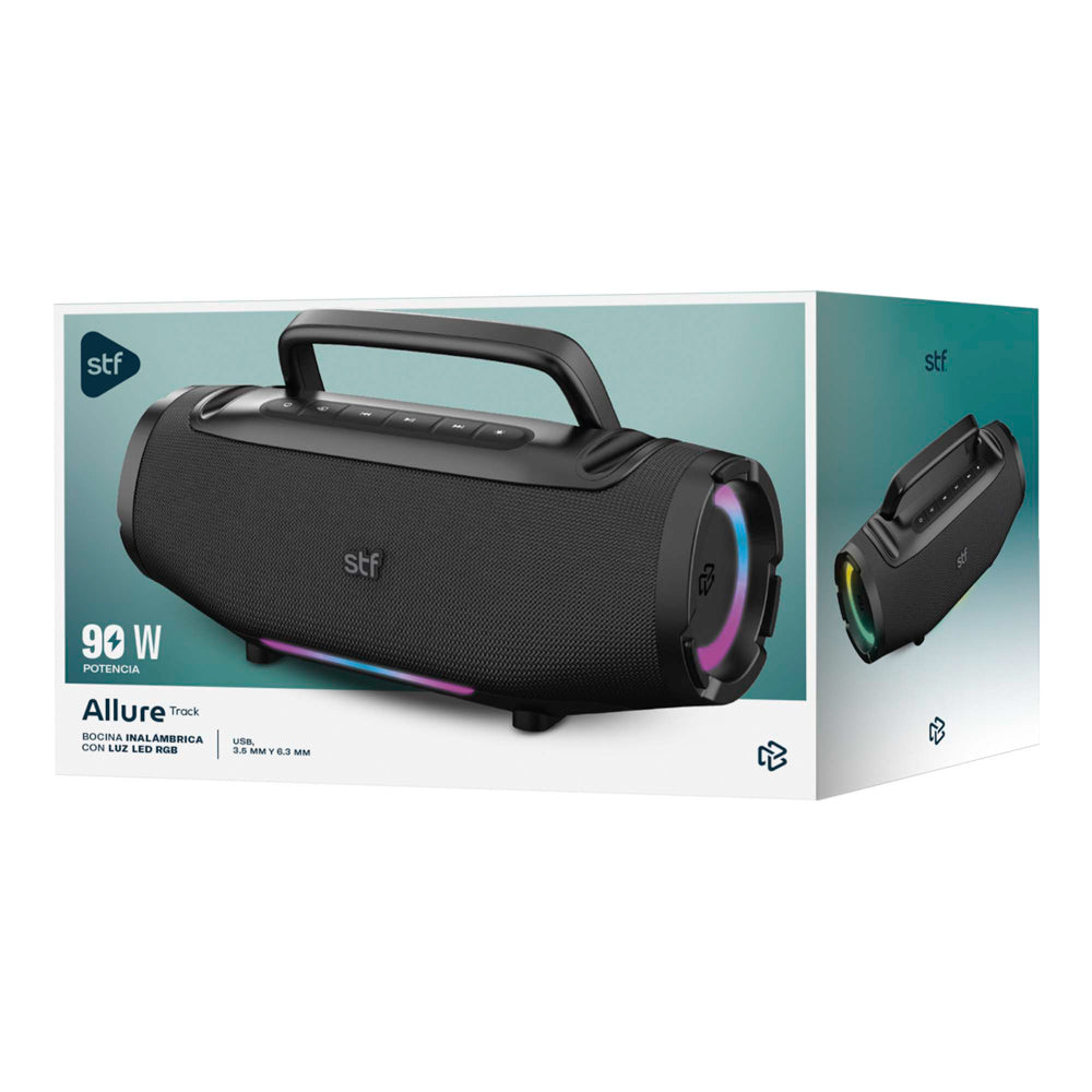 Bocina Inalámbrica Allure Track STF 90W 4hrs Uso IPX4