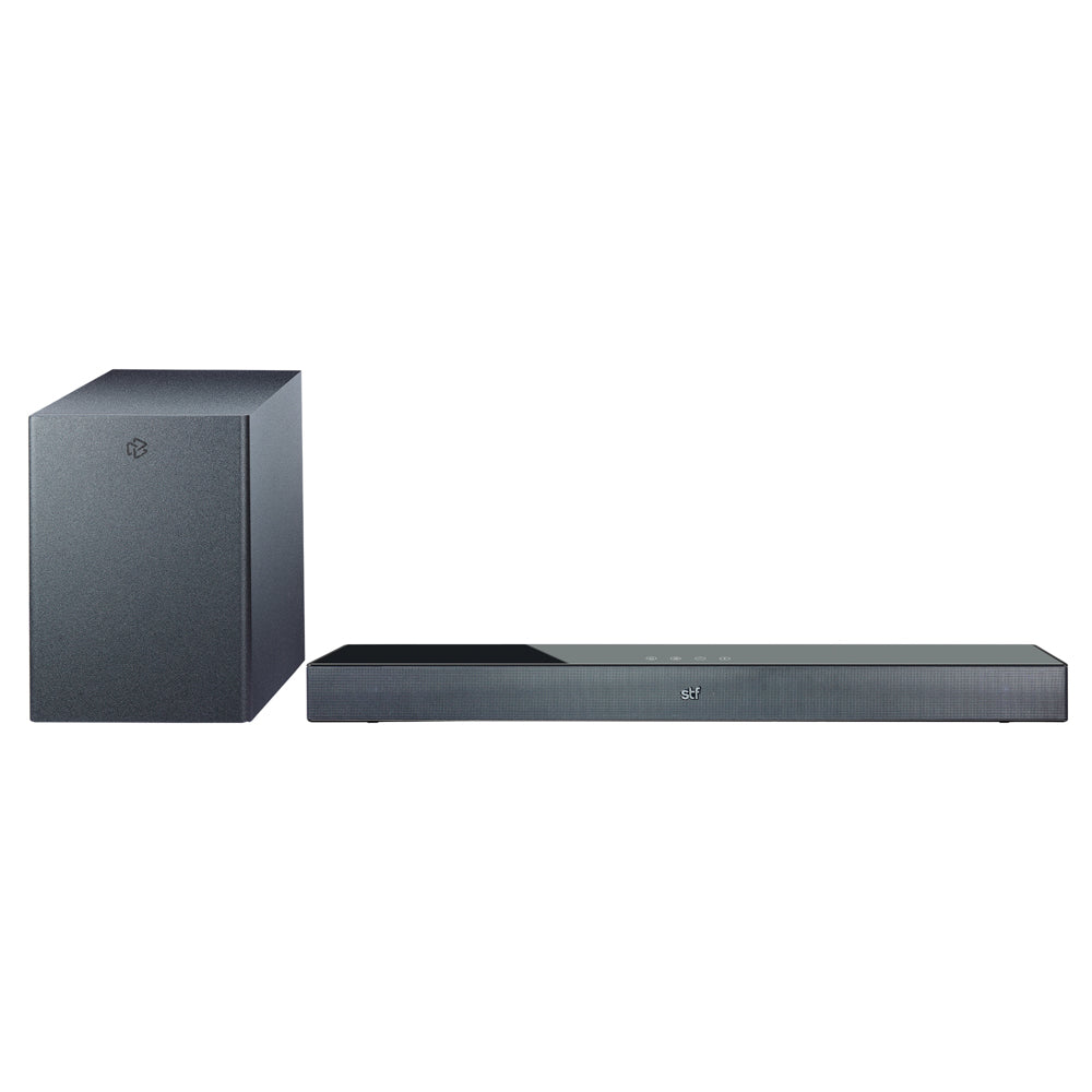 Barra de Sonido Home Audio Roku 2.1 STF Subwoofer Inalámbrico 90W HDMI OPTICO 3.5mm AUX