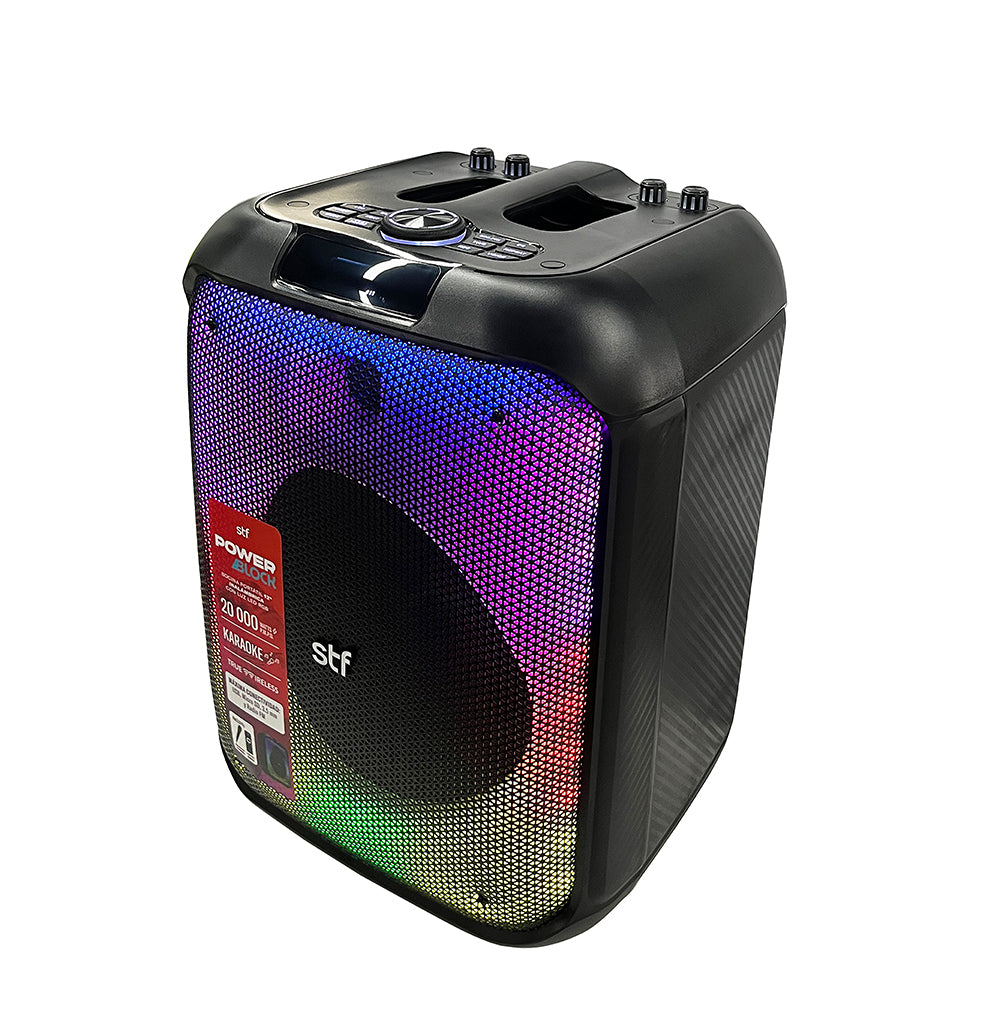 Bocina Portatil Power Block 12 STF 40W 4hrs Uso Funcion Tws