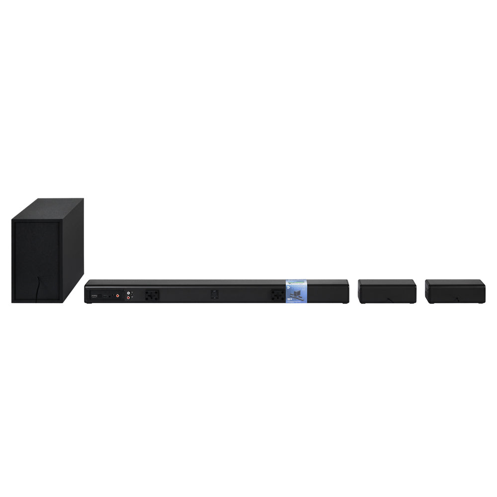 Barra de Sonido Home Audio 5.1 STF Subwoofer Alámbrico 90W HDMI OPTICO 3.5mm AUX USB