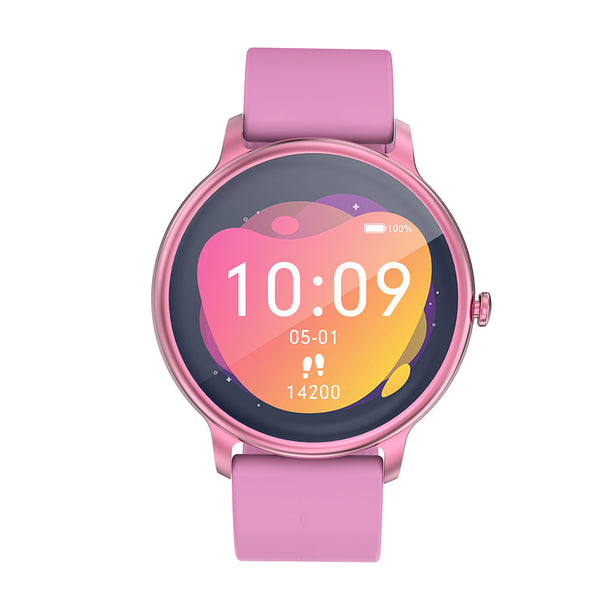 Smartwatch reloj inteligente | STF Kronos Aura | 1.43" AMOLED, resistencia IP67, Rosa