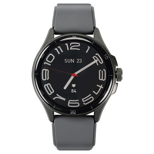 Smartwatch Reloj Kronos Oblivion AMOLED 1.43", Llamadas, Sumergible IP68, Grafito