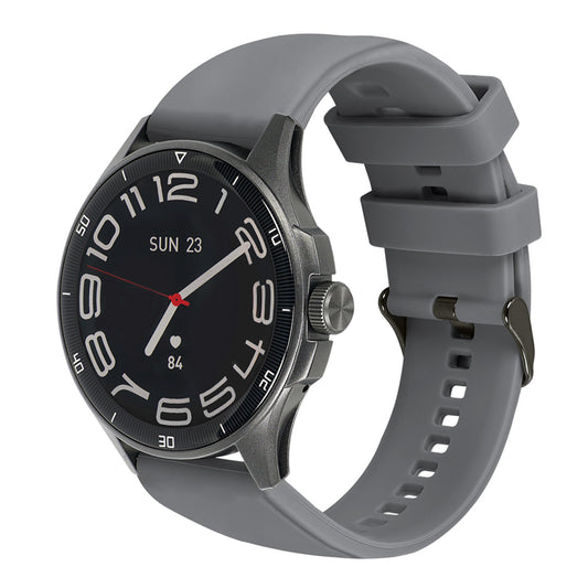 Smartwatch Reloj Kronos Oblivion AMOLED 1.43", Llamadas, Sumergible IP68, Grafito