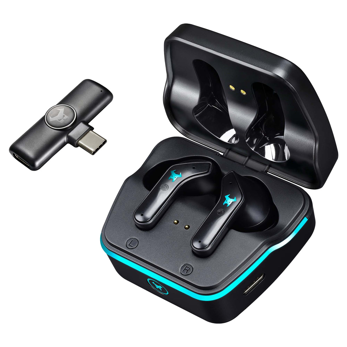 Audifonos Inalambricos Tws MSTWS-215 Gaming Beast STF ANC ENC Doble Conexión Luz Led