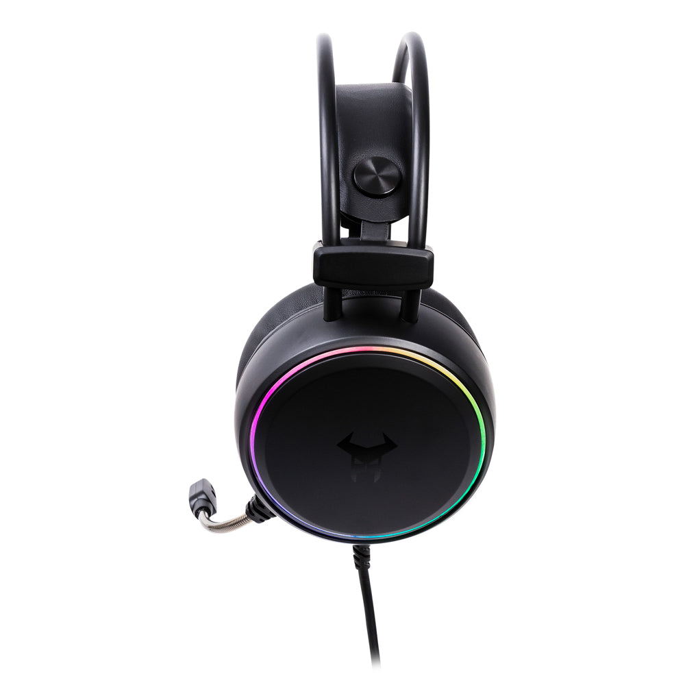 Audifonos Alambricos On Ear MSA-010 Gaming Beast STF Audio Virtual 7.1 Micrófono Luz Led