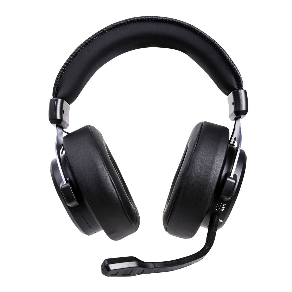 Audífonos Gamer Inalámbricos On ear Beast STF MSI-105 Videojuegos, Micrófono removible, 12 hrs uso, Low Latency, Luz RGB