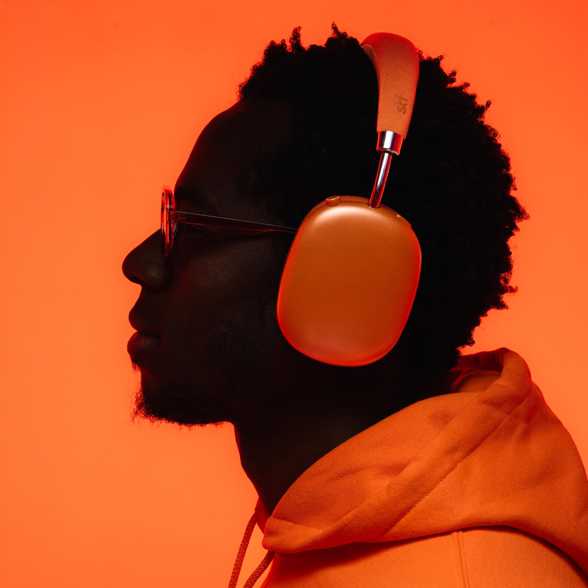 Audifonos Inalambricos On Ear STF Cherry 20Hrs Naranja