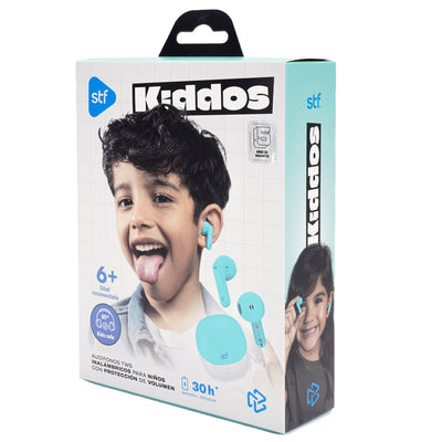 Audifonos Inalambricos Tws Kiddos Infantil STF 36hrs Uso