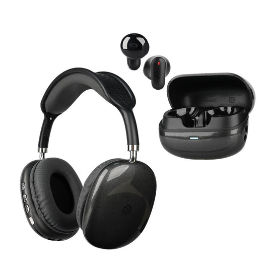 Duo Track STF Audífonos On-Ear + True Wireless