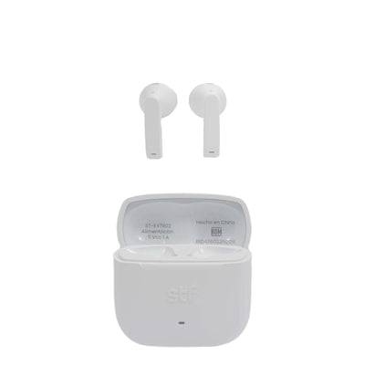 Audifonos Inalambricos Tws HYRO STF 36hrs Uso ENC Blanco