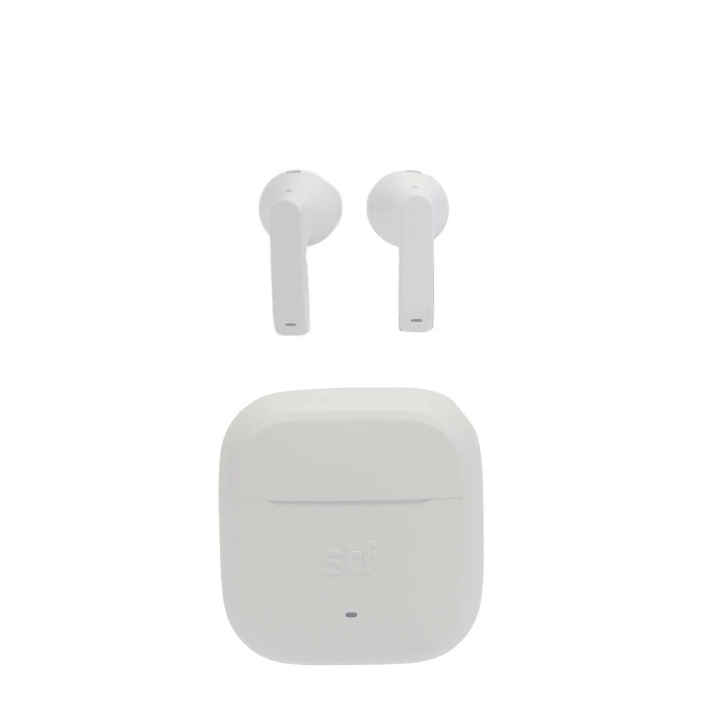 Audifonos Inalambricos Tws HYRO STF 36hrs Uso ENC Blanco