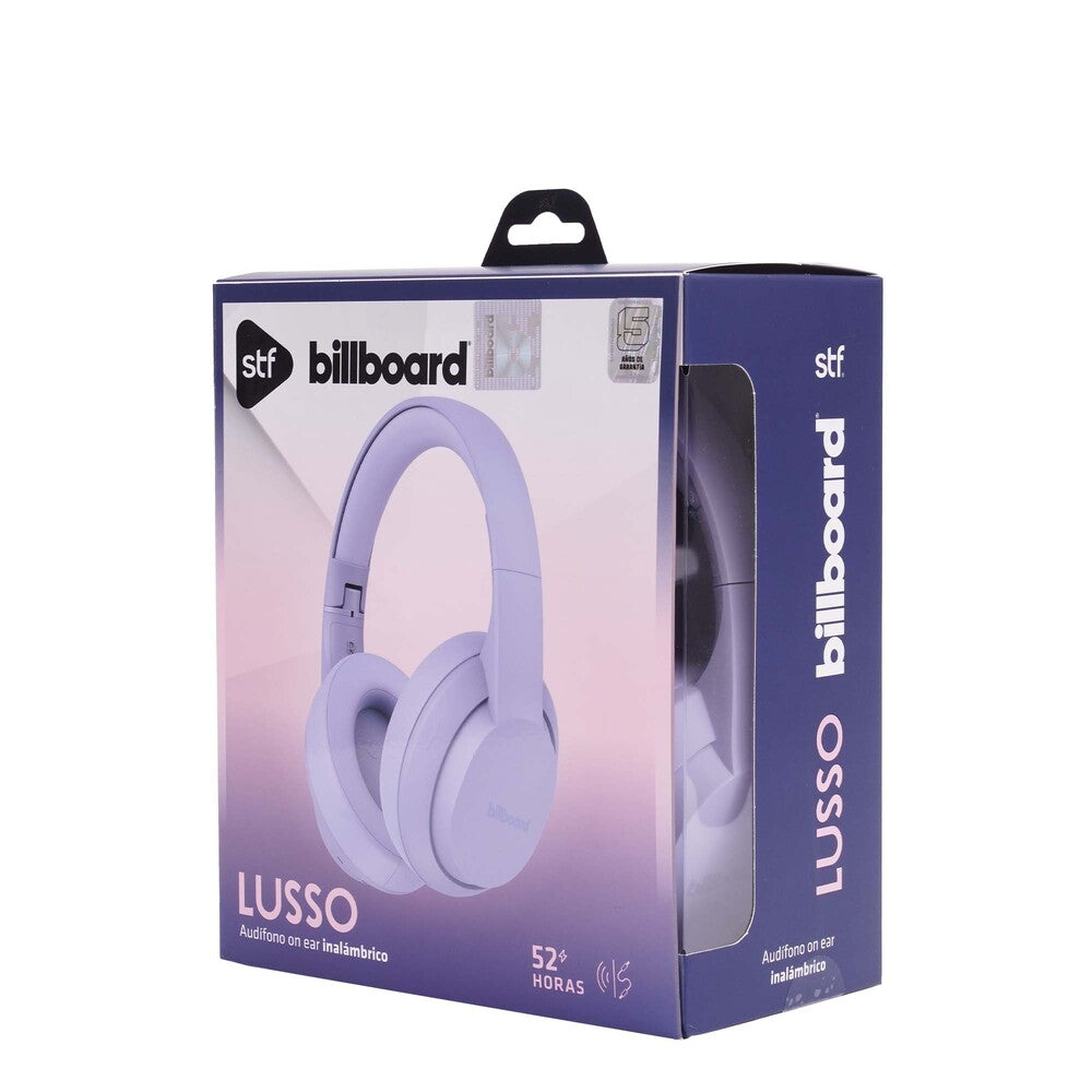 Audifonos Inalambricos On Ear Lusso STF - Billboard 52hrs Uso Morado