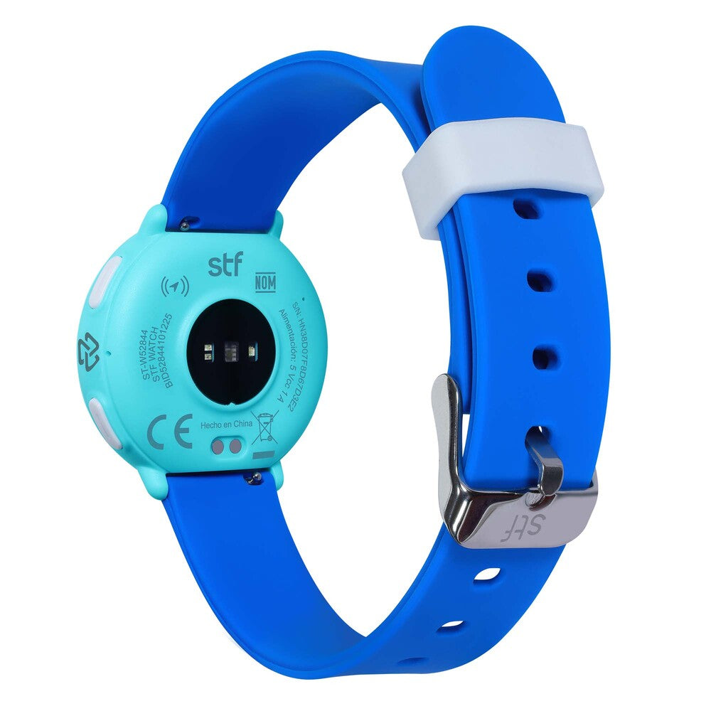 Smartwatch Reloj Infantil STF Kiddos K-SMART 1.26" IP68 con Correa Extra