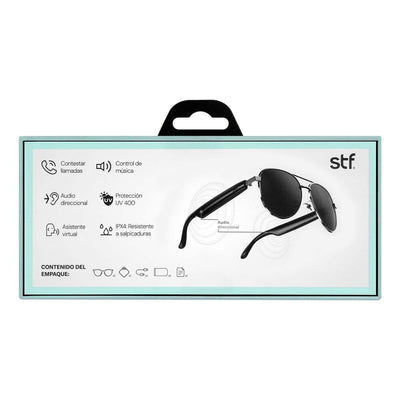 Lentes de Sol Lennz Navigate STF Audio Direccionado 6 Hrs Uso IPX4 Polarizado UV400