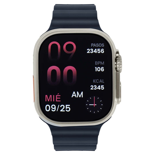 Smartwatch Reloj Kronos Grand STF Pantalla IPS 49 mm Carga Inalámbrica Llamadas IP67