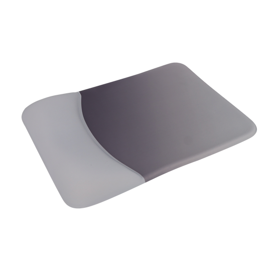Mousepad Reposamuñecas VIVA: Antiderrapante, gris
