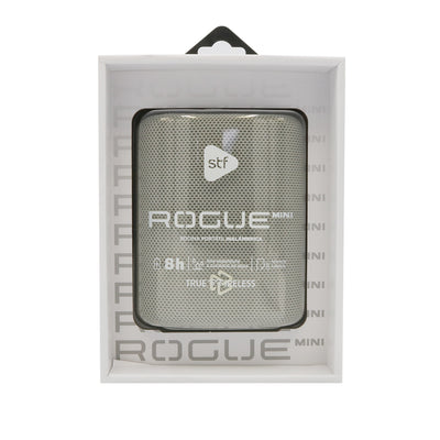 Bocina Portátil Rogue Mini STF 5W 8hrs Uso Función Tws Protección IPX5 Gris