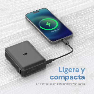 Batería Portátil Power Bank STF 20000 mAh 22W Carga Ultra Rápida