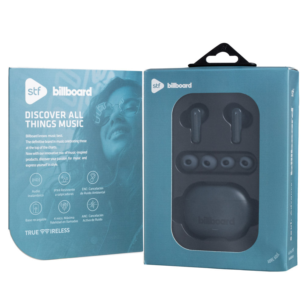 Audifonos Inalambricos Tws Soul Advance STF - Billboard 27hrs Uso ANC/ENC Protección IPX4 Negro