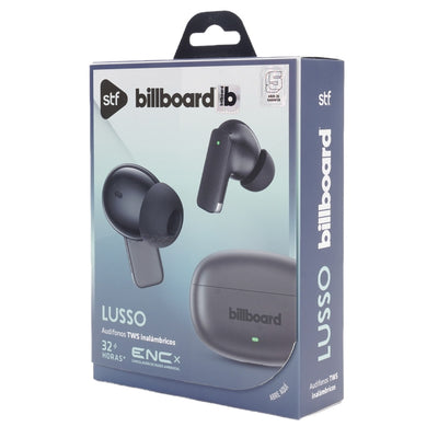 Audifonos Inalambricos Tws Lusso STF - Billboard 32hrs Uso ENC Negro