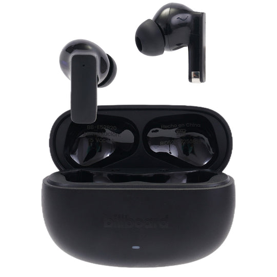 Audífonos inalámbricos TWS STF Billboard Lusso: 32h de batería, ENC, Negro