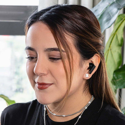 Audifonos Inalambricos Tws Lusso STF - Billboard 32hrs Uso ENC Negro