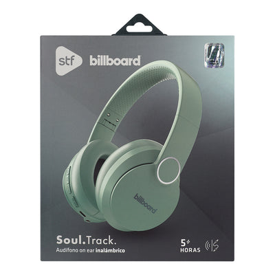 Audifonos Inalambricos On Ear Soul Track STF - Billboard 5hrs Uso Verde