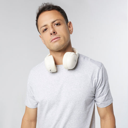 Audífonos inalámbricos On ear | STF Icon | Micrófono 25 hrs uso Blanco